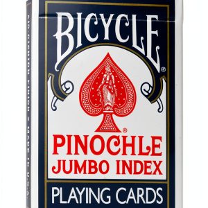 Bicycle Pinochle Cards Large Numbers Air Cushion-0