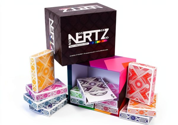 Nertz Card Game Brybelly Playing Cards 12 Deck Set-0