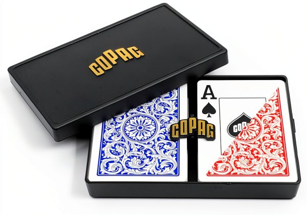 Copag Plastic PVC Playing Cards Regular Index 6 Sets-0