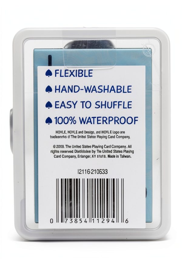 Hoyle Waterproof Playing Cards Plastic Deck Outdoor-1