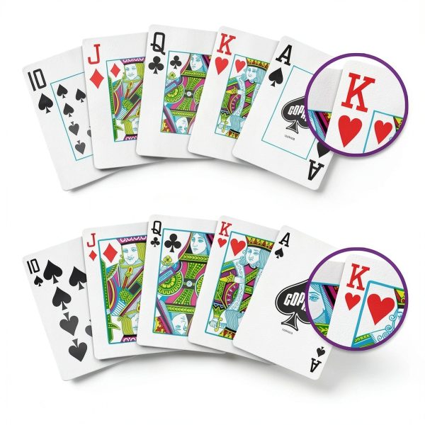 Copag Plastic PVC Playing Cards Regular Index 6 Sets-5