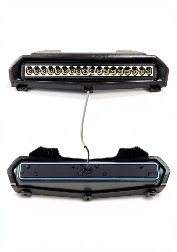 KEMIMOTO UTV Head Light Black 20W Rust Proof-6