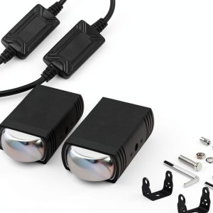 AUOKAY Black Universal Driving Lights 12W LED-0