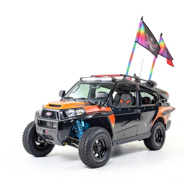 Nilight RGB Whip Light Aluminum Vehicle Exterior-1