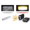AUOKAY Black Universal Driving Lights 12W LED-7