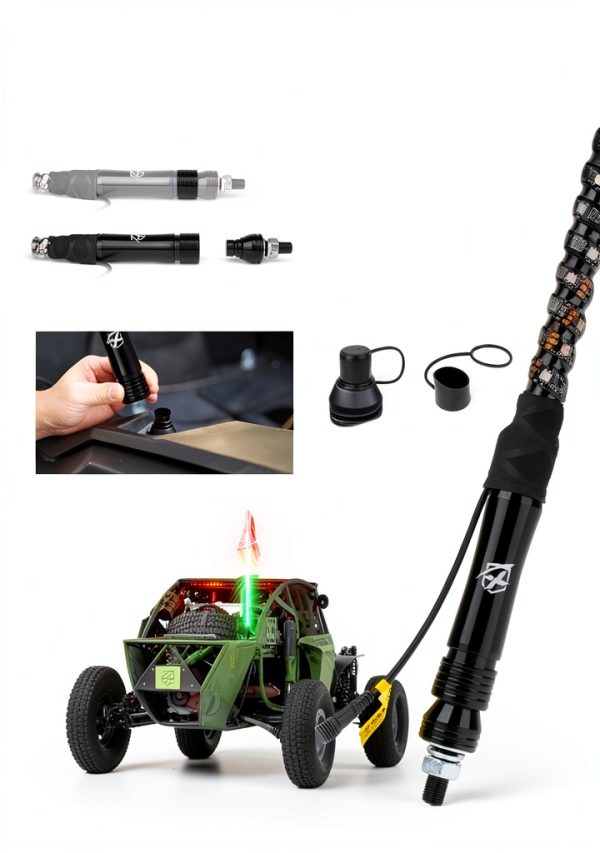 Xprite LED Whip Light Vehicle Exterior Aluminum-6