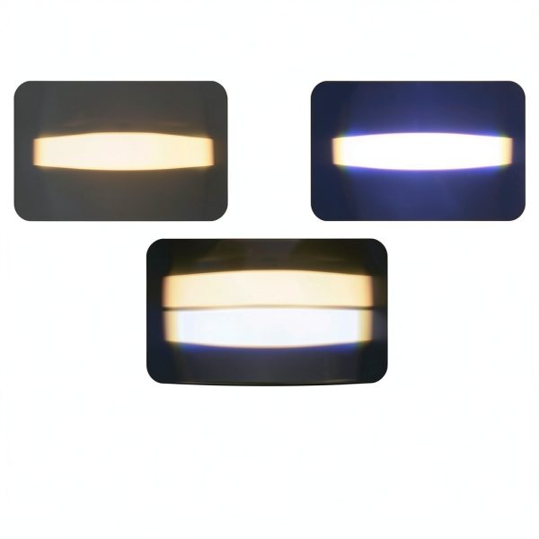AUOKAY Black Universal Driving Lights 12W LED-2
