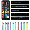 KEMIMOTO LED Whip Lights Aluminum UV Resistant 2ft-4
