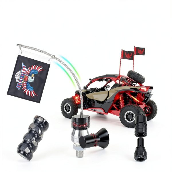 Nilight RGB Whip Light Aluminum Vehicle Exterior-6