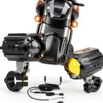 Kewig Motorcycle LED Fog Light Aluminum Alloy 60W-0