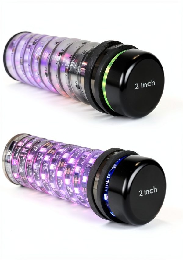 KEMIMOTO LED Whip Lights Aluminum UV Resistant 2ft-1
