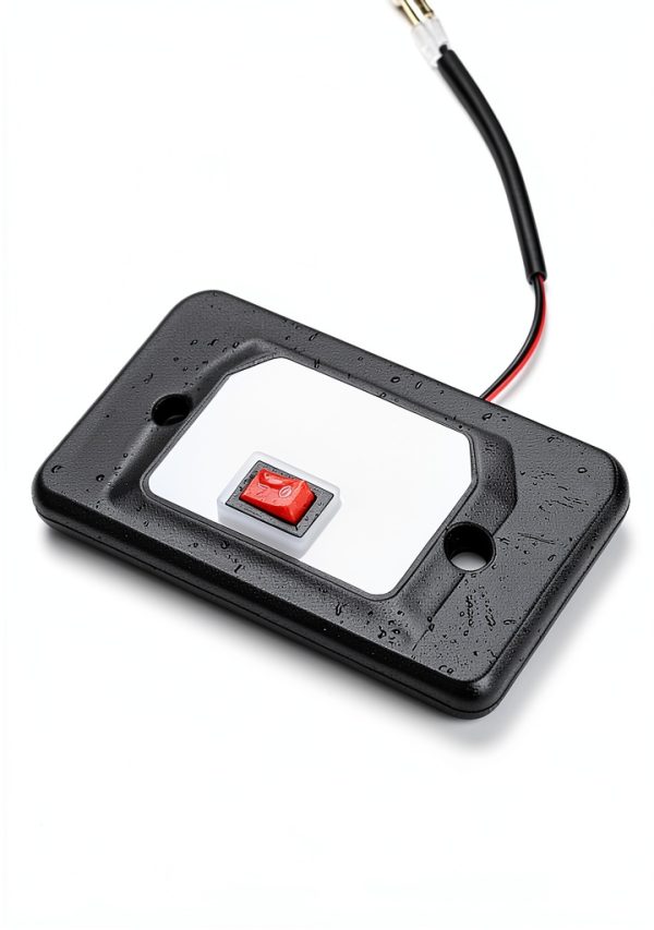 KEMIMOTO UTV Dome Light 300 Lumen Black KMB0807-3