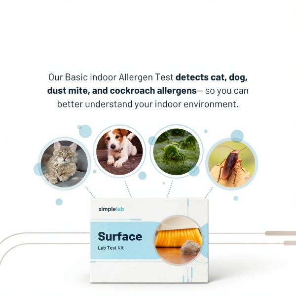 Indoor Allergen Test Kit by SimpleLab – Basic Dust Vacuum Sample-2