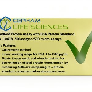 Bradford Protein Assay with BSA Standard 500 Assays Cepham Sciences-0